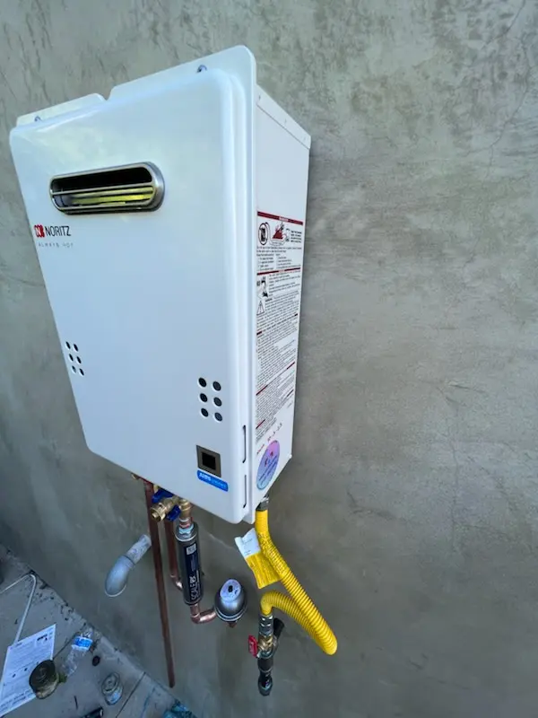 Tankless water heater installation for Golden homes